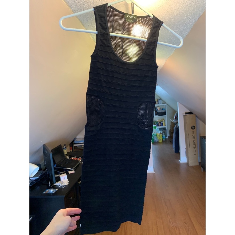 Black Bebe dress